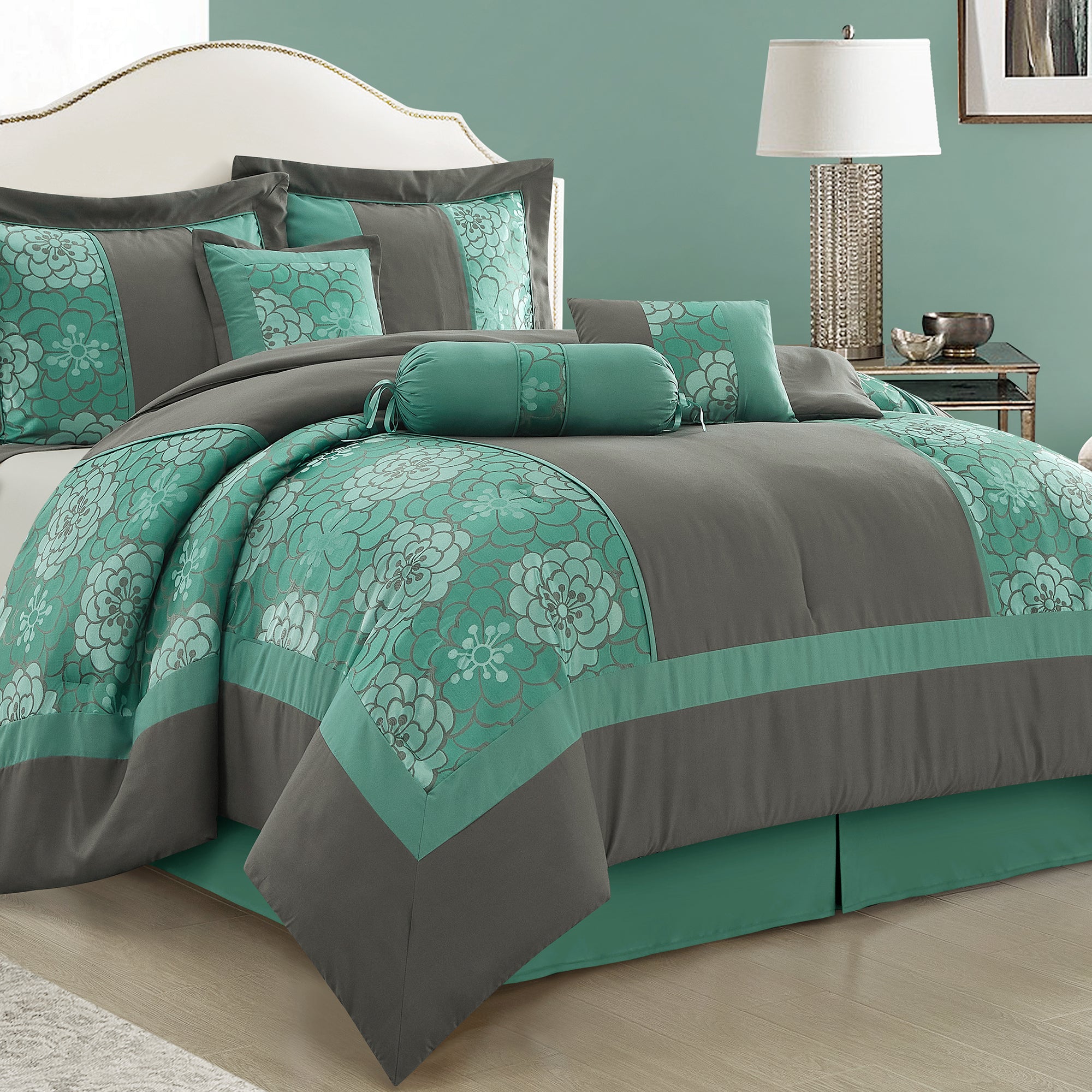 LANCO MODERN LIFESTYLE Sibyl 7 Pieces Comforter Set