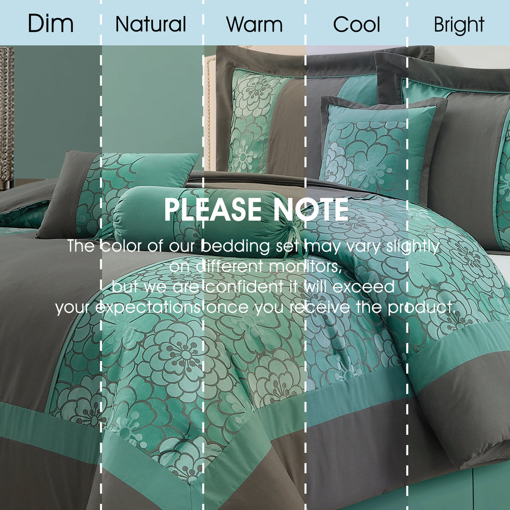 LANCO MODERN LIFESTYLE Sibyl 7 Pieces Comforter Set