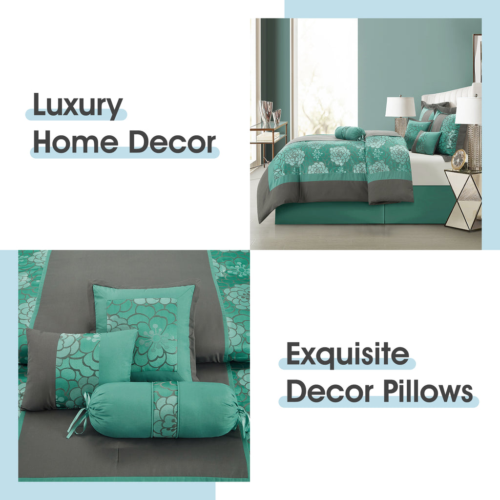 LANCO MODERN LIFESTYLE Sibyl 7 Pieces Comforter Set