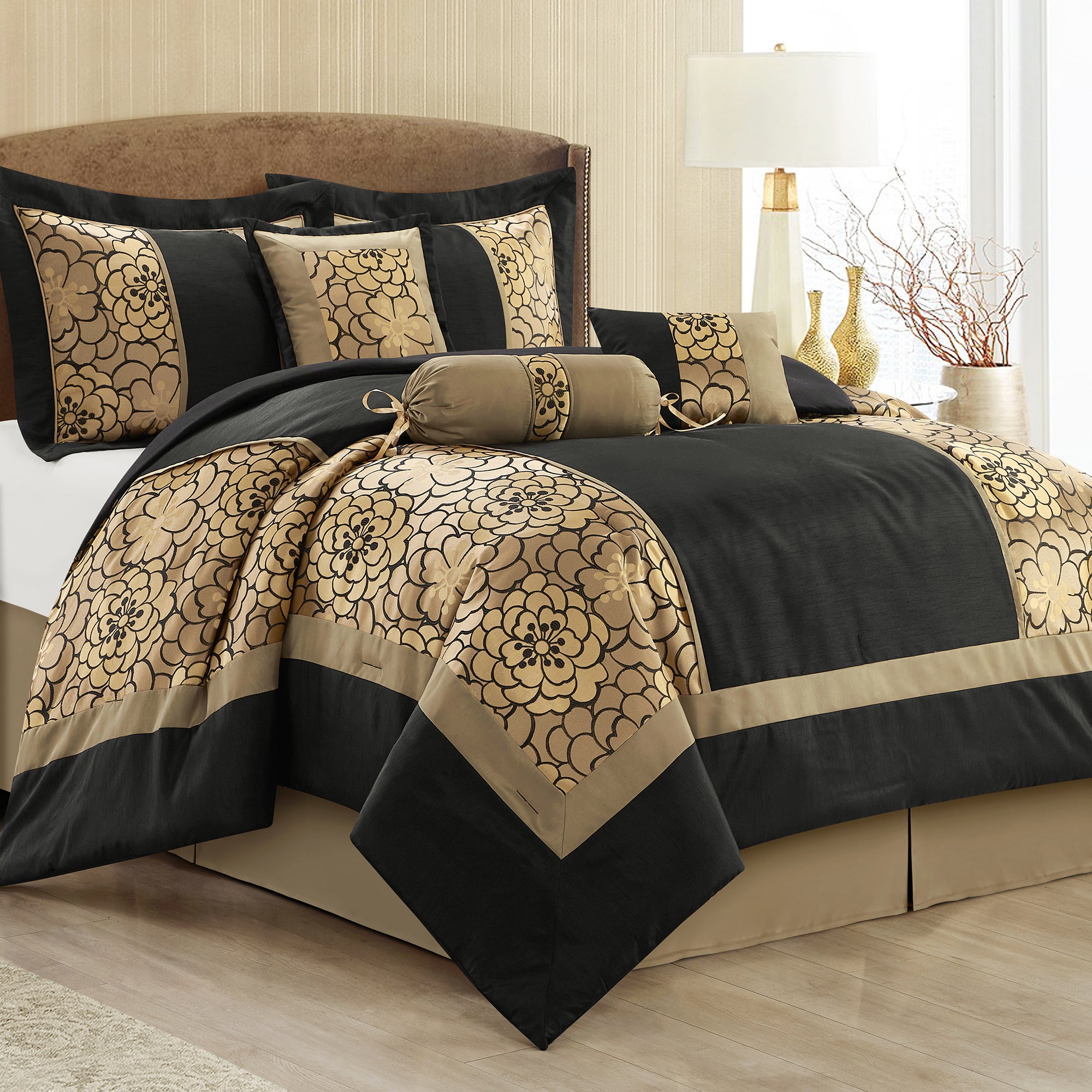 LANCO MODERN LIFESTYLE Sibyl 7 Pieces Comforter Set