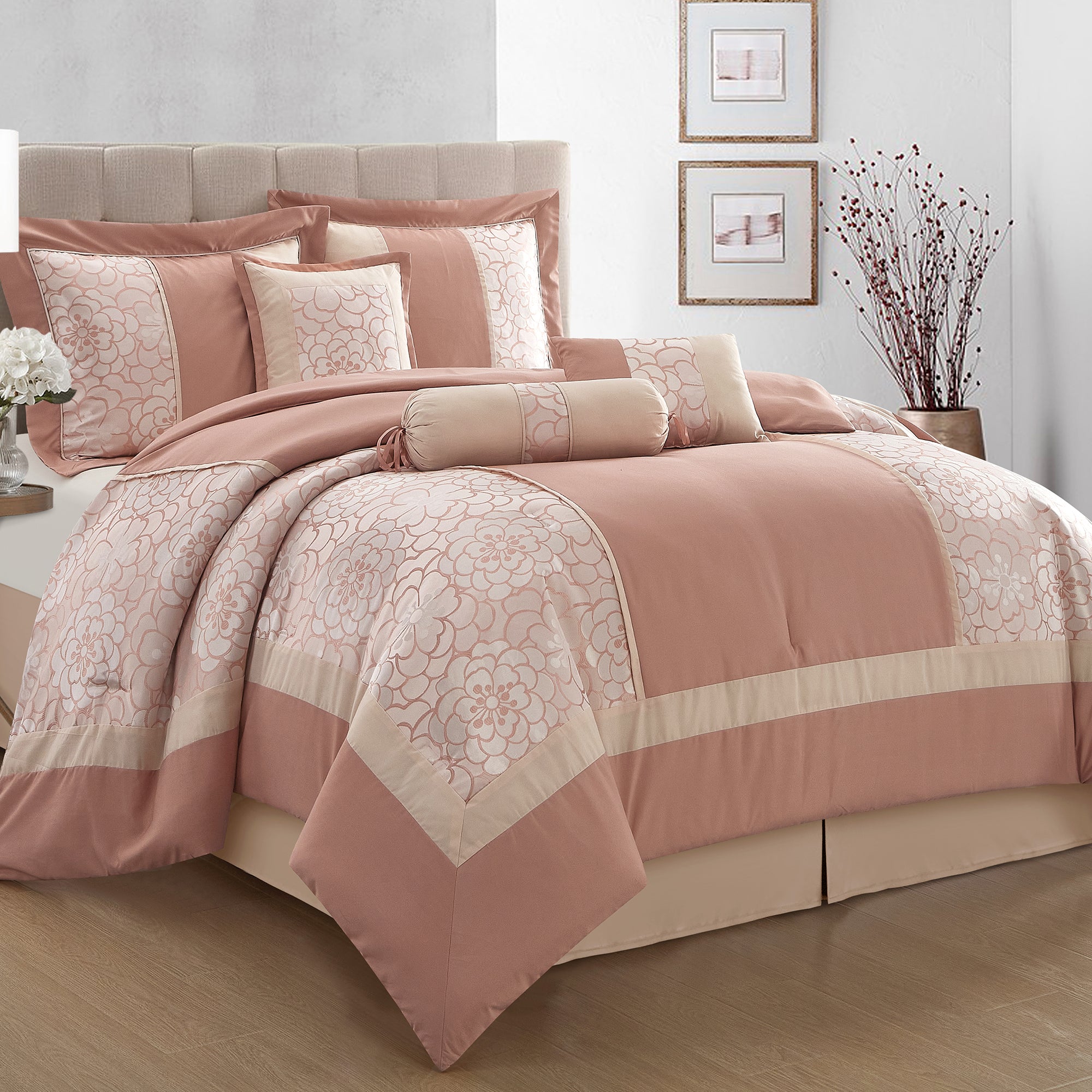 LANCO MODERN LIFESTYLE Sibyl 7 Pieces Comforter Set