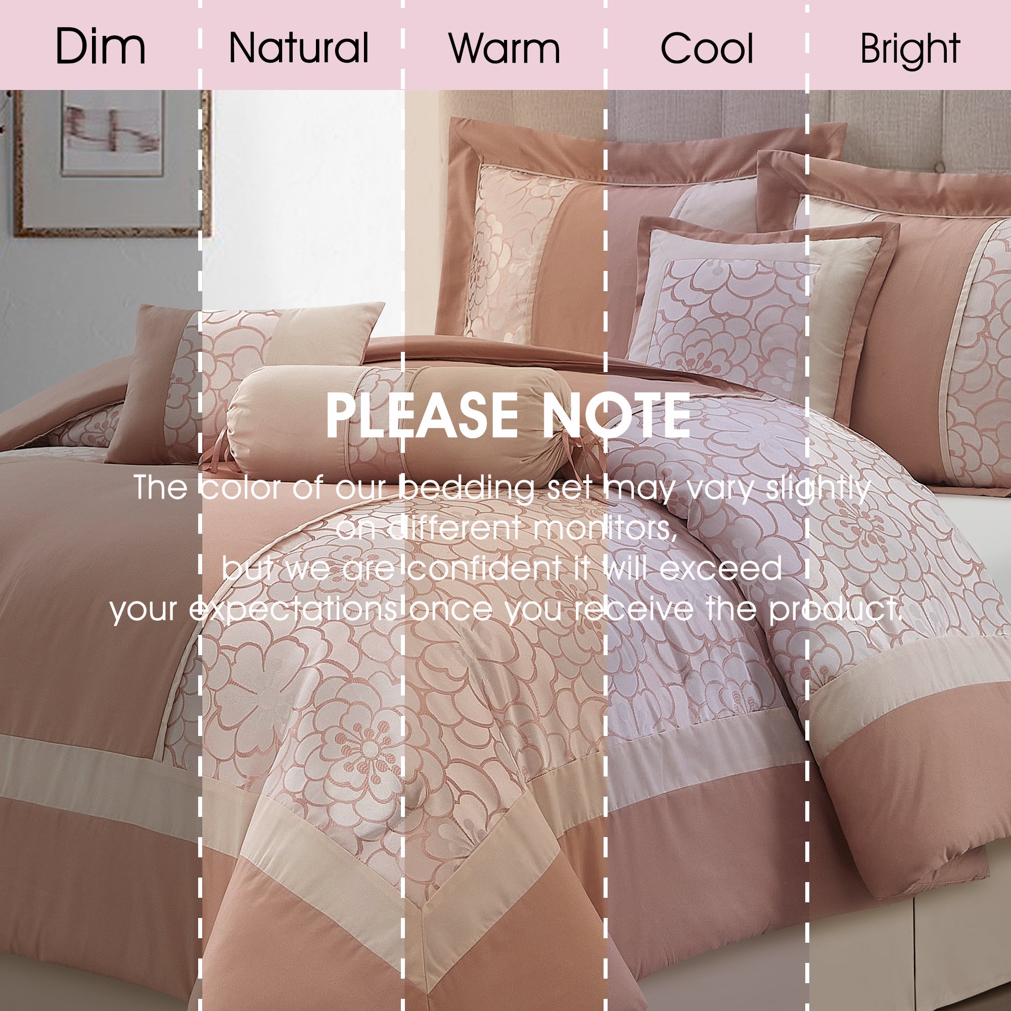 LANCO MODERN LIFESTYLE Sibyl 7 Pieces Comforter Set