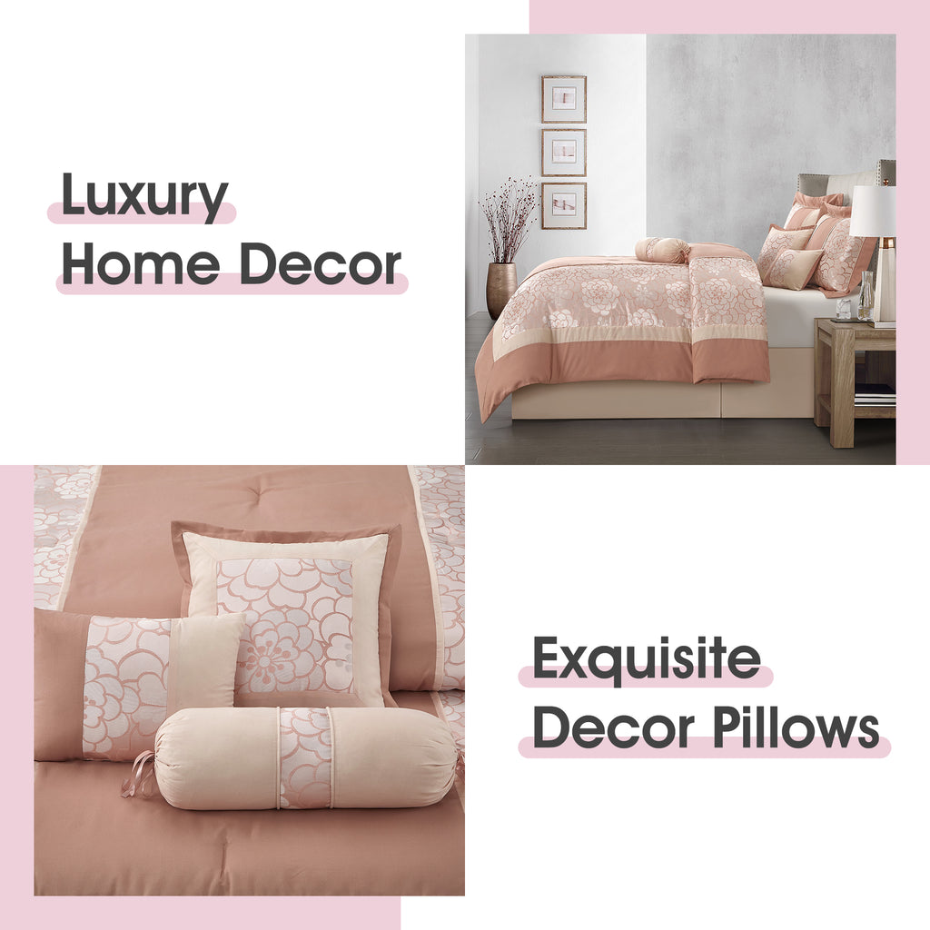 LANCO MODERN LIFESTYLE Sibyl 7 Pieces Comforter Set